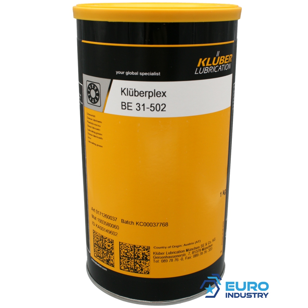 pics/Kluber/Copyright EIS/tin/Klüberplex BE 31-502/kluberplex-be-31-502-grease-for-extreme-requirements-1kg-can-001.jpg